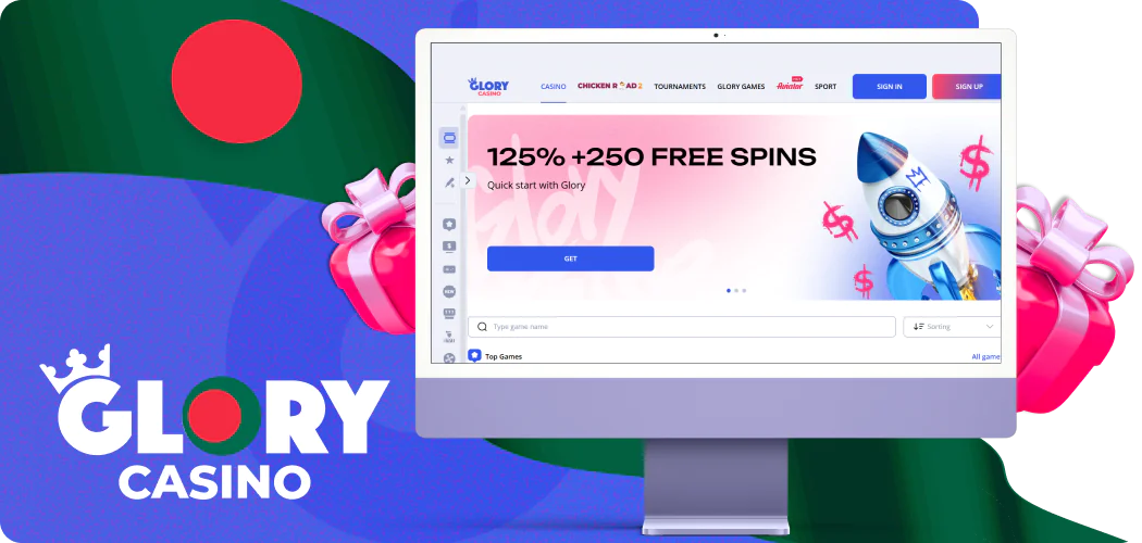 Casino and sports betting at Glory Casino Bangladesh